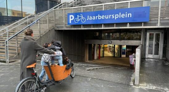 Cyclists happy with reopening Storage Jaarbeursplein Better than in the