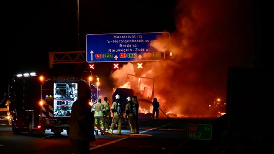 Dead in accident on A2 near Nieuwegein highway will remain