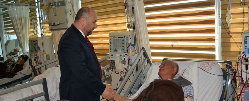 Dialysis unit was strengthened at Bafra State Hospital the number