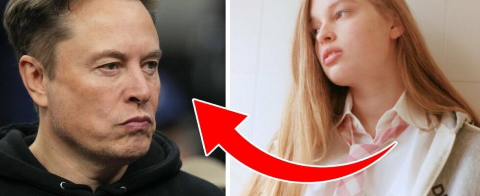 Elon Musks daughter rages Pathetic mans baby