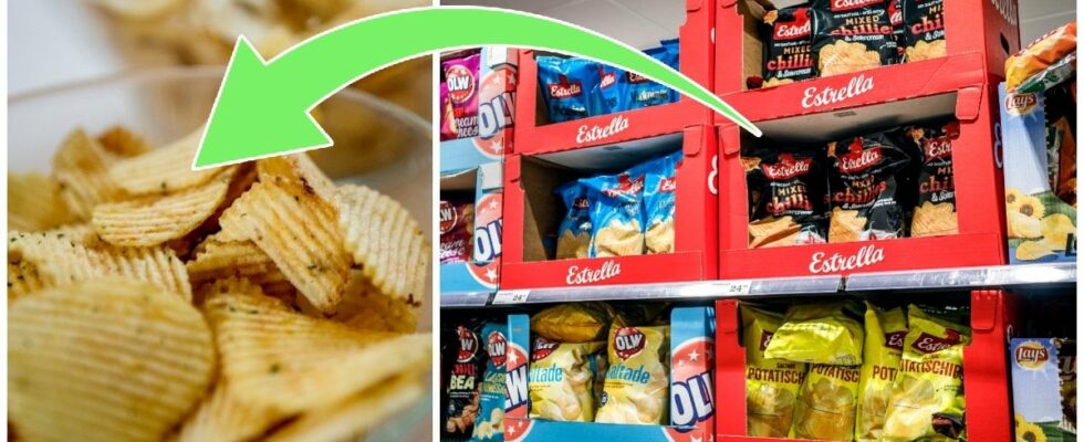 Estrellas change is noticed in the chip shelf already