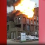 Explosion at fire in the Utrecht apartment complex