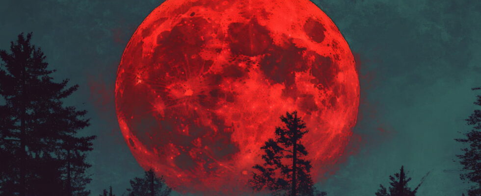 Full moon 2025 The effects of the blood moon of