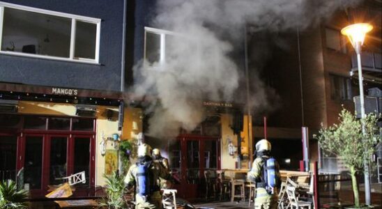 Gigantic damage in the fire in Restaurant Veenendaal