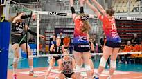 Hameenlinna Volleyball Club advanced to the semi finals In a