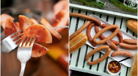 Here are the Swedes favorite sausages is your favorite