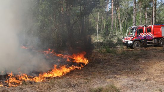 Higher risk of natural fires in the province of Utrecht