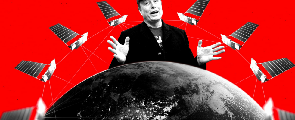 How Elon Musk uses a starlink to dominate the world