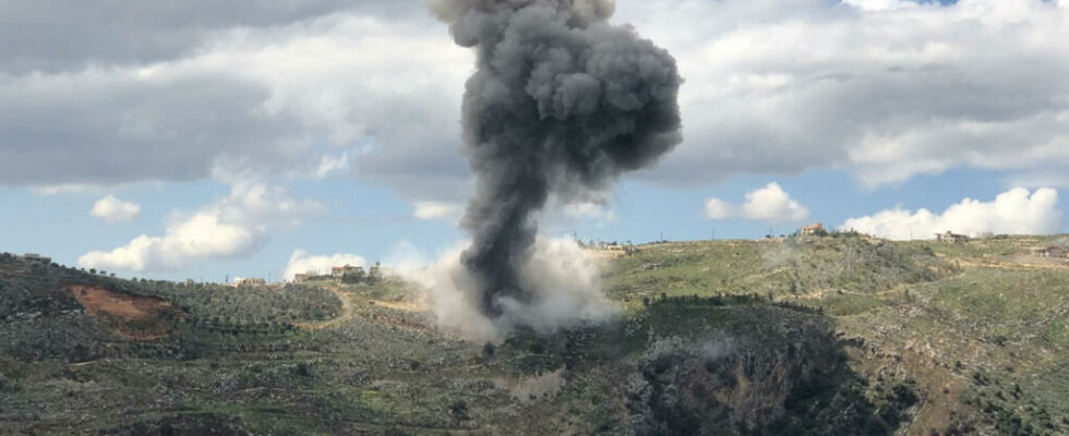 Israel strikes Lebanon in response to rocket fire in a