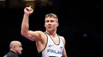 Jonni Sarkkinen wrestled bronze in the Under 23 European Championships In