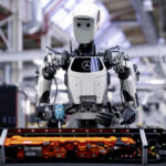 Mercedes Benz accelerated humanoid robotic work