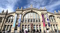 Near the Paris Railway Station a World War II bomb