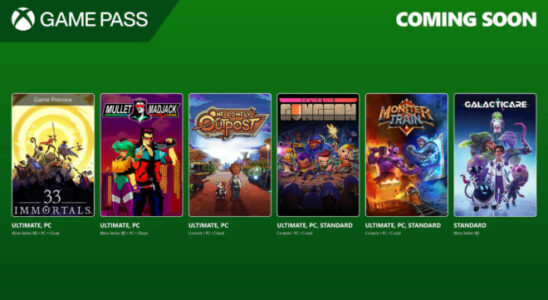 New Games to be added to the Game Pass Library