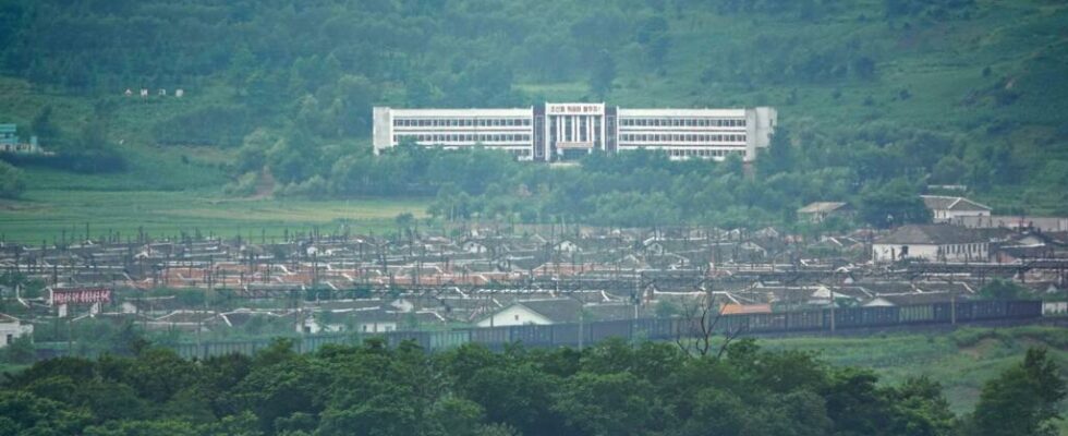 North Korea private Western tourists visit the city of Rason