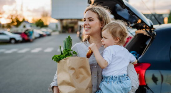 One might think that traffic in the supermarket and shopping