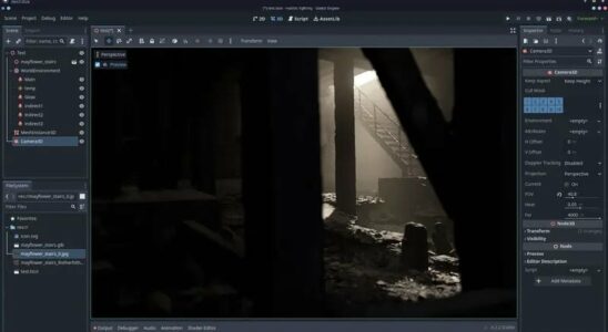 Open source game engine Godot 44 updated