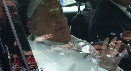 Pope Francis leaves the hospital after five weeks of hospitalization