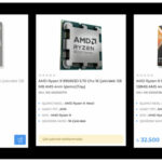 RYZEN 9 9950x3D and 9900x3d on sale in Turkiye