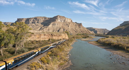 Rocky Mountaineer assaulting the American West