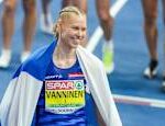 Saga Vanninen in her element after her magnificent European Championship Mani