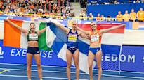 Saga Vanninens European Championship and Huima Finnish Record also