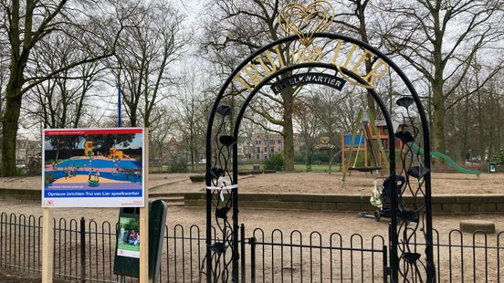 Savannah plan for playground Wilhelminapark van de Baan after criticism