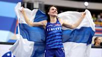 Senni Salminen grabbed the European bronze medal a historical Finnish medal