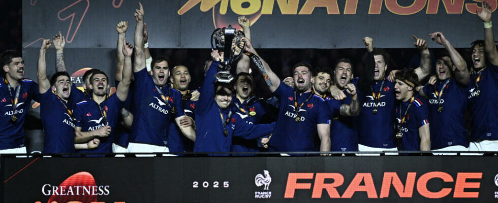 Six nations sacred France after a fierce fight and a