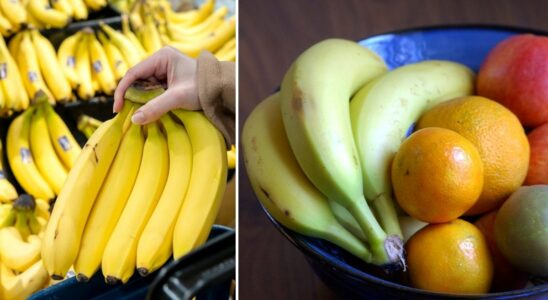 So you should never store your bananas the mistake