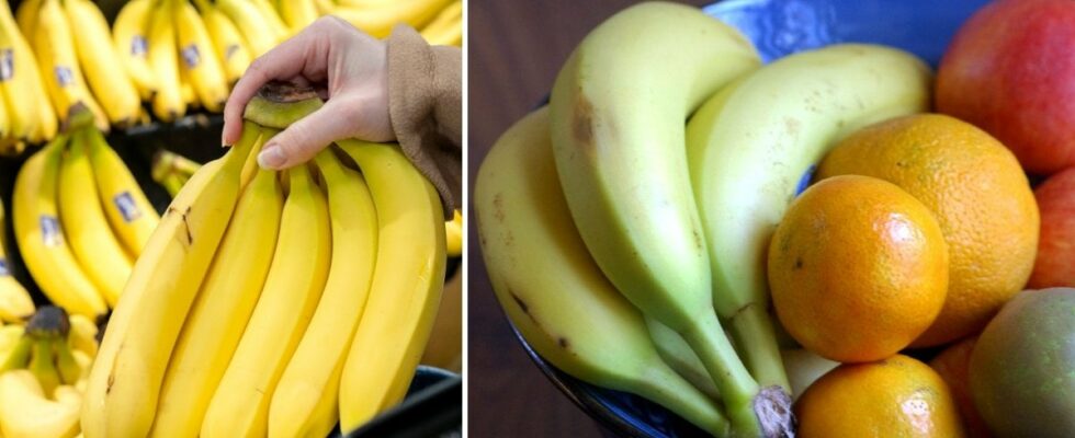 So you should never store your bananas the mistake