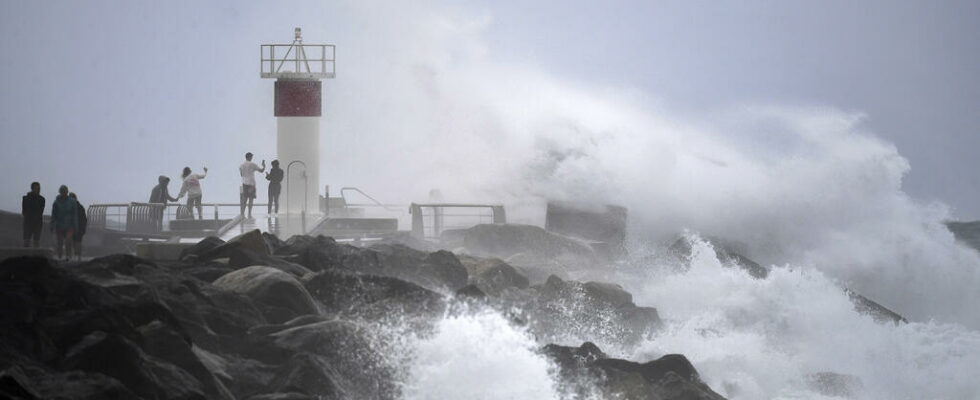 The Alfred cyclone expected in Australia