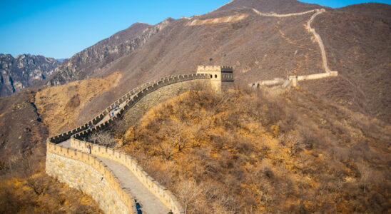 The Great Wall of China was not built at the