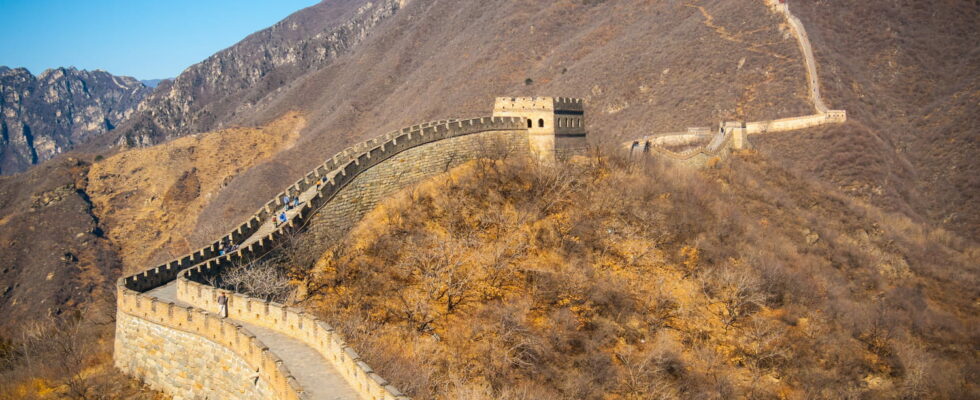 The Great Wall of China was not built at the