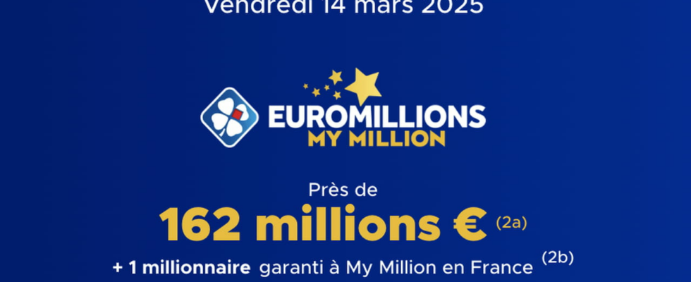 The draw of this Friday March 14 2025 162 million