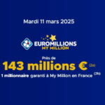 The draw of this March 11 2025 143 million euros