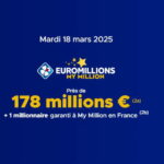 The draw of this Tuesday March 18 2025 178 million