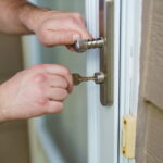 The locksmiths alert this habit with your front door is