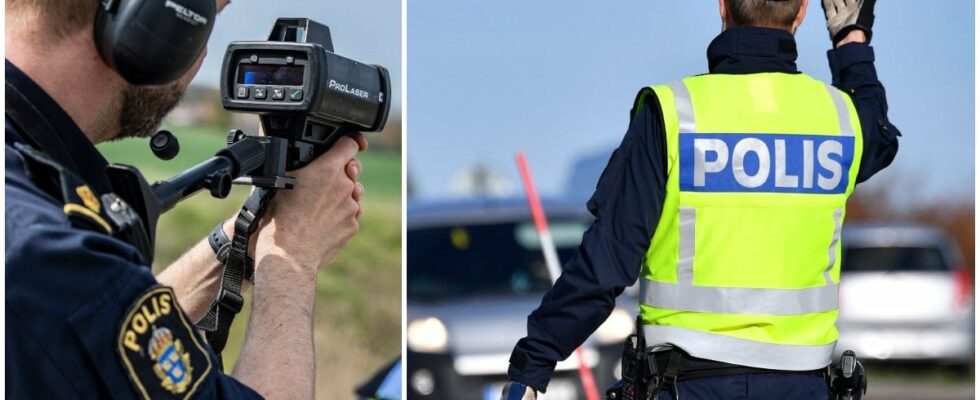 The police reveal the speeds of the drivers Often