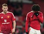 The reigning champion Manchester United fell from the English Cup