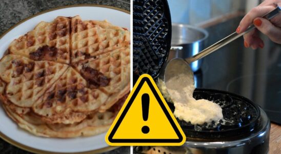 The waffle iron can be toxic do you have