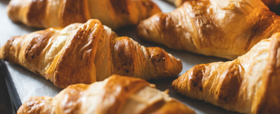 These croissants arrive from Ukraine they are very different from