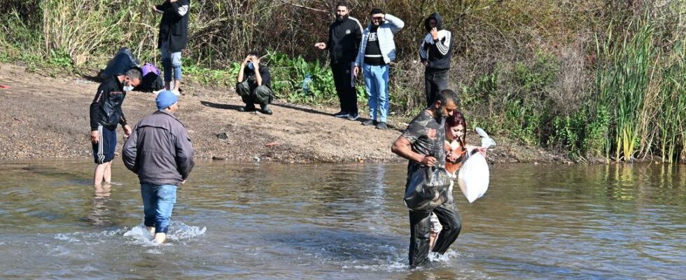 They crossed the river at the border After the events