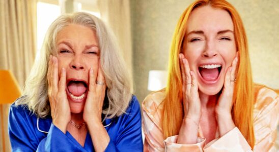 This is how Lindsay Lohan and Jamie Lee Curtis look