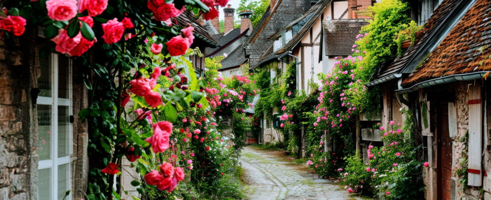 This village with a thousand roses is to be visited