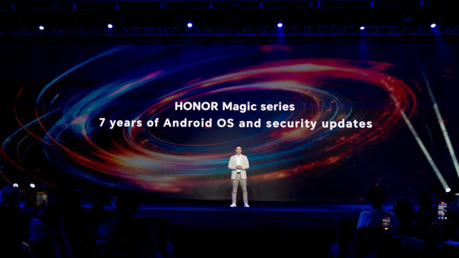 Update support for 7 years for the Honor Magic Series