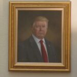 When he didnt like the Trump portrait he got on