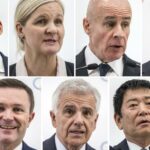 Who are the seven candidates who seek the presidency of