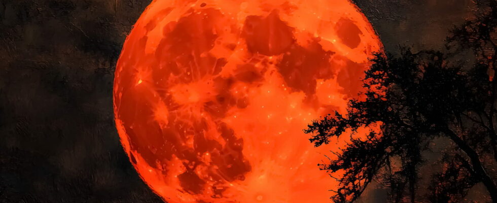 Will a full moon of blood are about to ignite