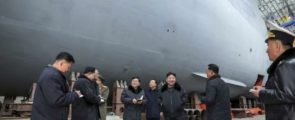 Worries around a possible North Korean nuclear submarine under construction