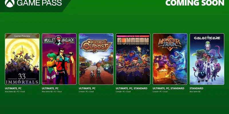 Xbox Game Pass March 2025 Games announced